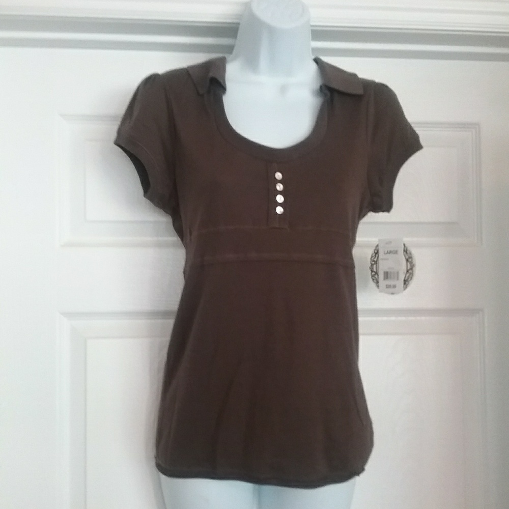Nwt. One step up size large women's blouse